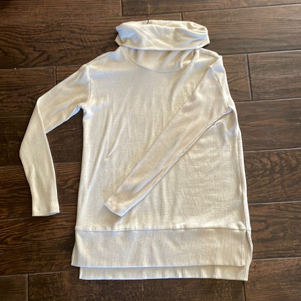 GAP-loose turtleneck sweater-cream